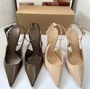 New Women's High Top Outdoor Dress Shoes Fashion Trend Women <b>Sandals</b> Sexy Slingback High Heels Shoes <b>Heeled</b> <b>Sandals</b> Luxury Pumps - Product Image 3