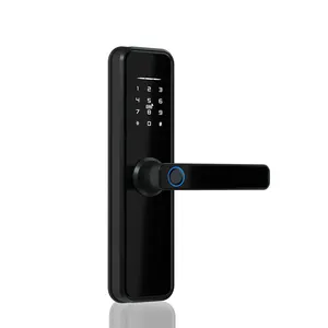 APP ev silindir 5050 gömme akıllı elektronik dijital tuş takımı NFC şifreli kapı kilidi WiFi ev elektronik için