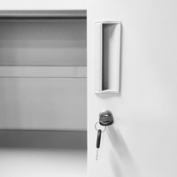 Nouveau produit mobilier de bureau stockage de fichiers de garage classeur en métal acier étagères réglables placard du personnel