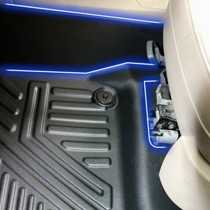 Alfombrillas Antideslizantes de TPE 5D para Auto, Alfombras Personalizadas para Pilot, Color Negro, Marca KQD, 1 Año de Garantía, Venta al Por Mayor de Fábrica - Product Image 5