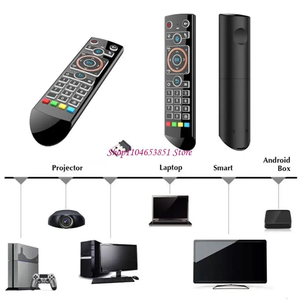 Télécommande vocale intelligente sans fil Q2 rétroéclairée avec fonction gyroscopique et apprentissage IR 2.4G pour boîtier <span class=keywords><strong>TV</strong></span> Android intelligent X96 Max Plus X96Q - Product Image 6