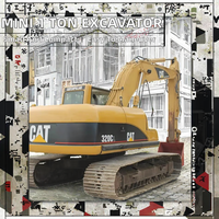 Grosir Pabrik untuk Excavator Mini Cina 20 Ton dengan Bucket 1,15m, Mesin Penggali Crawler Mikro Efisiensi Tinggi, Sedang Dijual