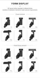 40W <span class=keywords><strong>2</strong></span>.4G Dimmable 3 Phases 4 Fils Ra97 Track Lights Experts d'éclairage approuvés pour l'encadrement artistique Lampe d'art innovante - Product Image 2