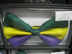 Mardi Gras Apparel <span class=keywords><strong>Hombre</strong></span> Mujer Pajarita Púrpura Verde Oro Color Lentejuelas Pajarita <span class=keywords><strong>Tirantes</strong></span> Para Fat Tuesday Throw Party Supplies - Product Image 4
