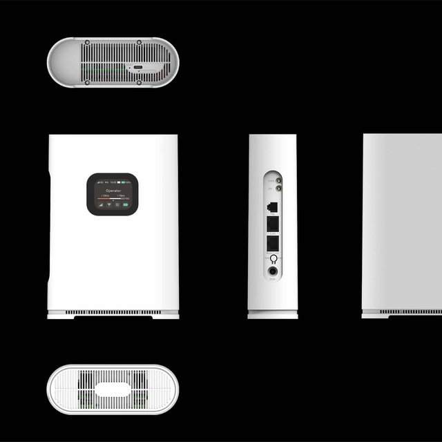 DNXT WiFi 6 5G Router with Firewall & QoS Dual-Band 2.4G/5.8G SIM Card Support Gigabit LAN Type-C USB 1000Mbps Multi-User Use