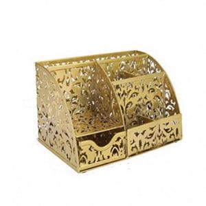 Best Quality Desktop <b>Organiser</b> <b>Drawer</b> Turquoise Pen Holder Office Metal Desk Tidy Versatile Stationery <b>Storage</b> - Product Image 6
