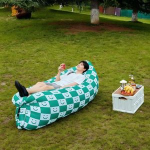 屋外防水快適な睡眠スタイルエアソファチェア折りたたみイージーケアポータブル200x70cm超ソフトモダンデザイン - Product Image 2