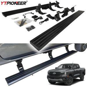 บันไดข้างอลูมิเนียมแบบไฟฟ้าสำหรับรถฟอร์ด เรนเจอร์ เอ็กซ์แอลที รุ่นใหม่ ปี 2024 2019 2025 แบบดับเบิ้ลแค็บ - Product Image 1