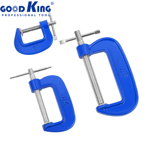 Juego <span class=keywords><strong>de</strong></span> 3 Abrazaderas <span class=keywords><strong>de</strong></span> <span class=keywords><strong>Herramientas</strong></span> Tipo G <span class=keywords><strong>de</strong></span> 1\", 2\" y 3\" <span class=keywords><strong>de</strong></span> la Marca <span class=keywords><strong>de</strong></span> Alta Gama GOODKING, Venta Directa <span class=keywords><strong>de</strong></span> Fábrica 54003 - Product Image 1