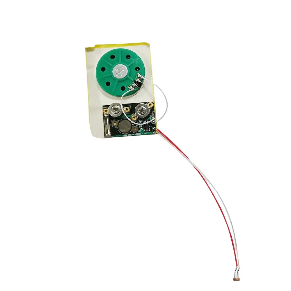 Factory Wholesales Lichtsensor Voice Chip Record Sound modul für elektronische Grußkarten