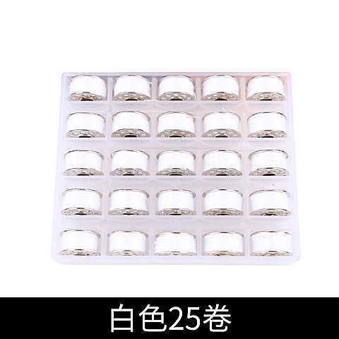 25 white ones