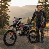 Motos tout-terrain ZS190, radiateur d’huile, cadre soudé robotisé, pour adultes et adolescents, type enduro; OEM/ODM acceptés