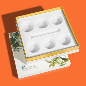 Производство элегантных съедобных птичьих гнезд коробки высокого качества подарочная коробка для здорового образа жизни продукт Пользовательский логотип Птичье гнездо бумажная коробка - Product Image 5