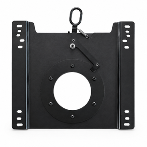 Placa Giratoria de Acero Q235 con Electroforesis Negra, Corte Láser, Plegado y Soldadura, Aplicación para Controladores, Anillo de Liberación Rápida, Alta Capacidad de Carga - Product Image 1