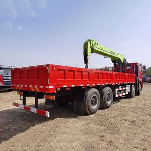 Vente directe usine : Grue montée sur camion Shacman Delong 8x4, flèche Zoomlion 14 tonnes à 5 sections, utilisation facile - Product Image 5