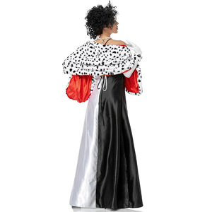 Disfraz de Bruja de Halloween para Cosplay de Cruella de la Saga de las Dalmatas, Uniforme para Actuaciones Escénicas - Product Image 2