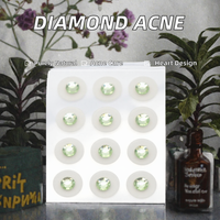 Nouvel Arrivage Patchs Hydrocolloïdes au Collagène pour l'Acné, Forme Cœur Décorative, Huile de Centella et d'Arbre à Thé, Marque Privée Personnalisée, Pour Tous Types de Peau
