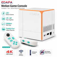 Boîte de jeu Android 4K avec 2 manettes de jeu sans fil pour le divertissement à domicile