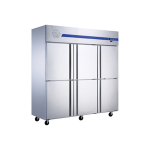 Barra posteriore a temperatura singola per refrigeratore a tre porte per frigorifero nero con apparecchiature di refrigerazione <span class=keywords><strong>in</strong></span> modalità di raffreddamento della ventola <span class=keywords><strong>in</strong></span> vendita - Product Image 6