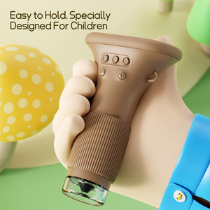 Hình ảnh và video mini Kính hiển vi trẻ em Kính hiển vi kỹ thuật số bỏ túi Kính hiển vi 1000X kính hiển vi cầm tay cho bé - Product Image 5