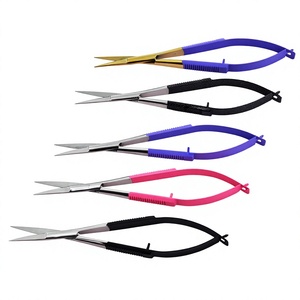 Nuevas tijeras Micro para pestañas, punta recta, manicura, Primavera, tijeras para cutículas, tijeras de sastrería, acción, herramienta rusa Extra afilada - Product Image 1