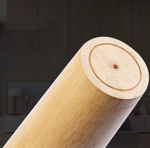 Canapé jambe meubles modernes conique rond tabouret chaise pieds solide côté lit armoire bois meubles jambes - Product Image 4