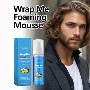 คัสตาร์ดกระแจัดแต่งทรงผมที่แข็งแรงครีมมูสครีมแต่งทรงผมฉลากตามต้องการ - Product Image 4