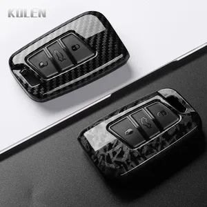 Funda de fibra de carbono ABS para llave de coche, accesorios para VW Volkswagen Passat B8 Magotan, Skoda Superb A7 Kodiaq, soporte para asiento - Product Image 3