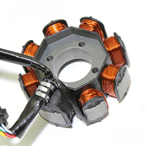 Bobine de stator magnétique 8 pôles pour moto CG125-8, compatible avec CG125/CG150, garantie 1 an, compatible avec Suzuki//Yamaha/<span class=keywords><strong>Kawasaki</strong></span> - Product Image 1