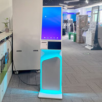 Terminal de Vente Automatique de Billets Professionnel avec Imprimante Thermique Écran Tactile Large de 27 Pouces pour Cinéma et Théâtre