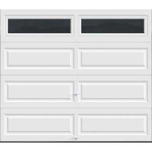 Bianco elettrico pieghevole 8x7 <span class=keywords><strong>porta</strong></span> del garage <span class=keywords><strong>con</strong></span> <span class=keywords><strong>finestra</strong></span> in alto - Product Image 1