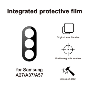 Protector de pantalla de lente de cámara de cobertura completa para cámara <span class=keywords><strong>Samsung</strong></span>, vidrio templado para <span class=keywords><strong>Galaxy</strong></span> A57 - Product Image 4