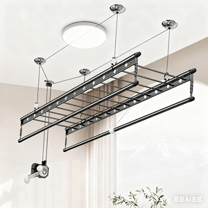 Séchoir à linge manuel de haute qualité Séchoir à linge suspendu au <span class=keywords><strong>plafond</strong></span> - Product Image 1