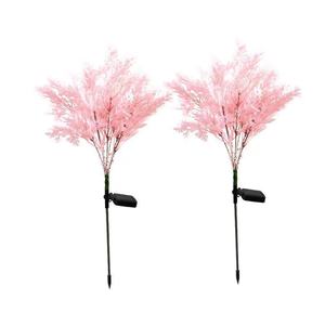 Solar Garden Lights <b>Led</b> <b>Tree</b> Lamp Outdoor Decorative Solar Powered Water Resistant Portable Garden Stake Light - Product Image 3