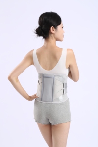 Ceinture de soutien lombaire respirante pour hommes et femmes, soulagement de la douleur au dos, sangle de soutien réglable avec coussin <span class=keywords><strong>amovible</strong></span> - Product Image 6