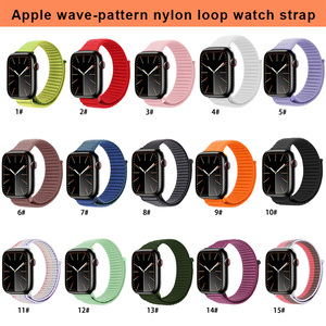 <span class=keywords><strong>Correa</strong></span> Deportiva de Nailon Ondulado BEEFLYPOWER para Reloj <span class=keywords><strong>Apple</strong></span>, Compatible con las Series 11, 10, 9 y 8, 46 mm, 49 mm, 45 mm - Product Image 2