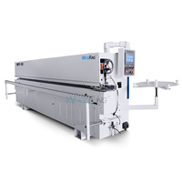 Machine à chantourner automatique Woodfung Compact 3,5 m pour le pré-fraisage et le placage des bords en bois et PVC pour meubles