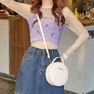 2021 Women's Crossbody Bag New Plaid PU Single Strap Dress Style Portable Fashionable Handbag for Women - Product Image 6