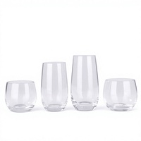 Verre à eau sans plomb, 300 ml, en forme d'œuf, verre à boire moderne et minimaliste pour jus, lait, mojito et thé glacé