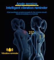 Correcteur de posture intelligent à capteur de vibration pour enfants, orthèse électronique pour le cou et le dos, fourni par l'usine