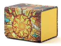 Boîte de rangement pour cartes TCG MIO en cuir PU personnalisé avec aimant puissant, étui pour cartes Commander, accessoire de jeu de table