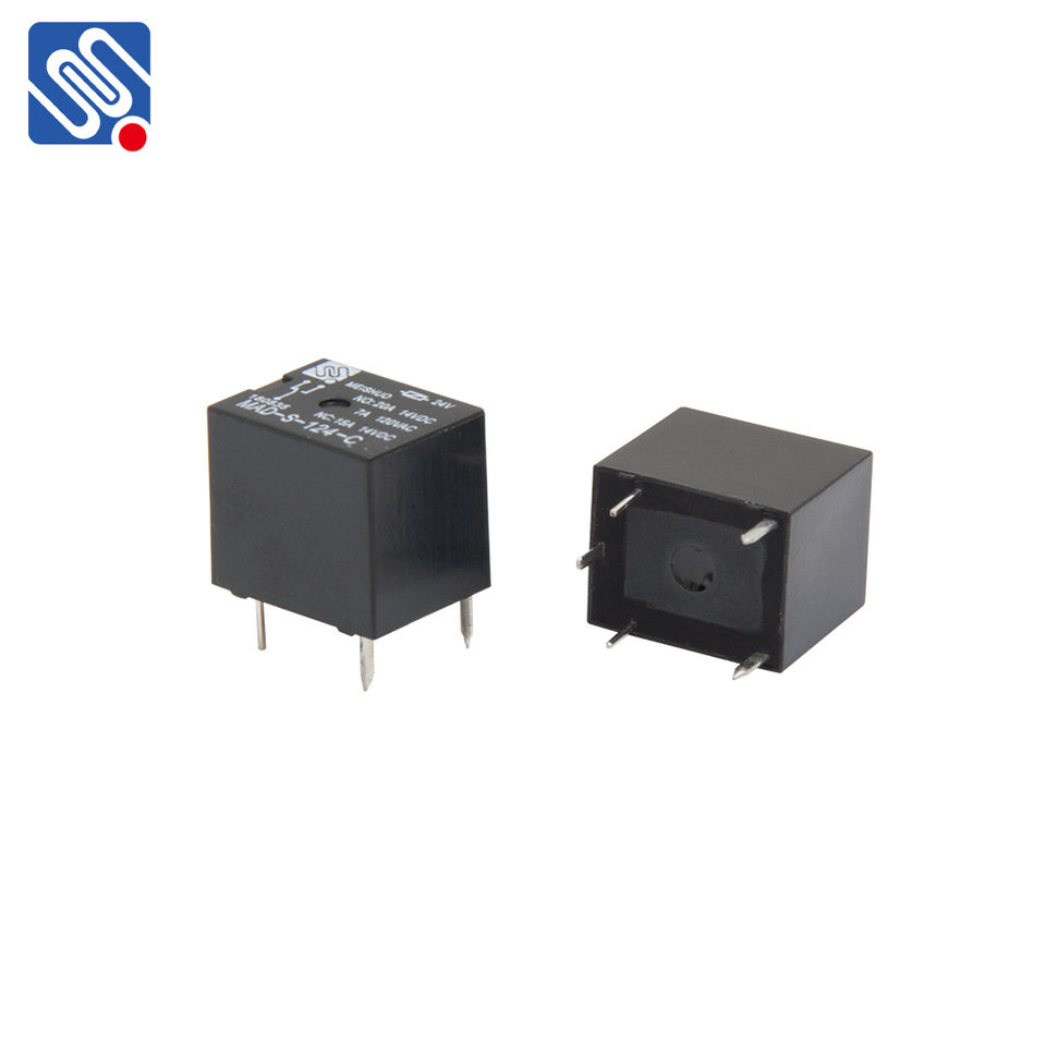 Meishuo MAD-S-124-C 24 Volt Dc Power 0.6W Hot Sell PCB 24v Car Relay