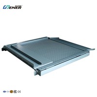 Balance au sol industrielle, rampe de pesage à profil bas, numérique, 1000 kg, robuste, Wifi, 500 kg, 2 tonnes