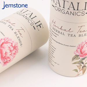 Cajas de Embalaje de Regalo Ecológicas con Logotipo Personalizado, Cajas de Cartón Impresas en Forma de Cilindro para Té, Tubos de Papel Redondos de Lujo para Café - Product Image 3