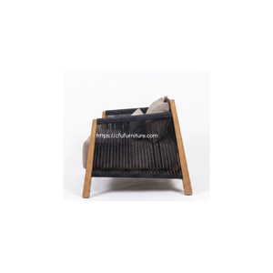 Sofá Individual Premium Devora con Cojines Afelpados, Diseño Moderno y Elegante, Fabricación Duradera para Sala de Estar, Muebles para el Hogar - Product Image 4