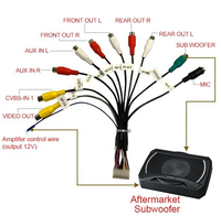 Radio para Auto IYING Android con 6+128G, Navegación GPS, DSP, Pantalla Táctil, WiFi Integrado, CarPlay y Cámara de Reversa para Instalación en el Tablero