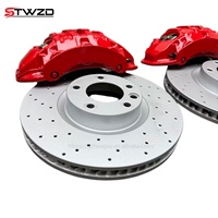 Kit de Caliper de Freno Grande de 6 Pistones 19Z con Rotor de 380 mm para Ruedas de 19 Pulgadas para BMW X5 X6 E70 E71 F15 F16 2007-2025