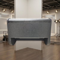 Haut-parleur coaxial LS3 de 12 pouces, 250W/400W, impédance 8 ohms, connectivité XLR/Speakon, boîtier en bois, sur pied, mono, garantie 3 ans
