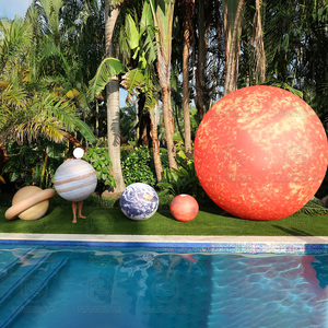 Planètes géantes gonflables à LED, Soleil gonflable, Lune gonflable, <span class=keywords><strong>Mars</strong></span>, Jupiter, Vénus, Mercure, Uranus, Neptune pour la décoration - Product Image 1