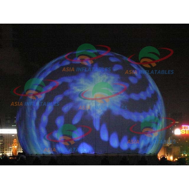 StratoSphere Video Inflatable Projection Dome , air Dome Laser Shows